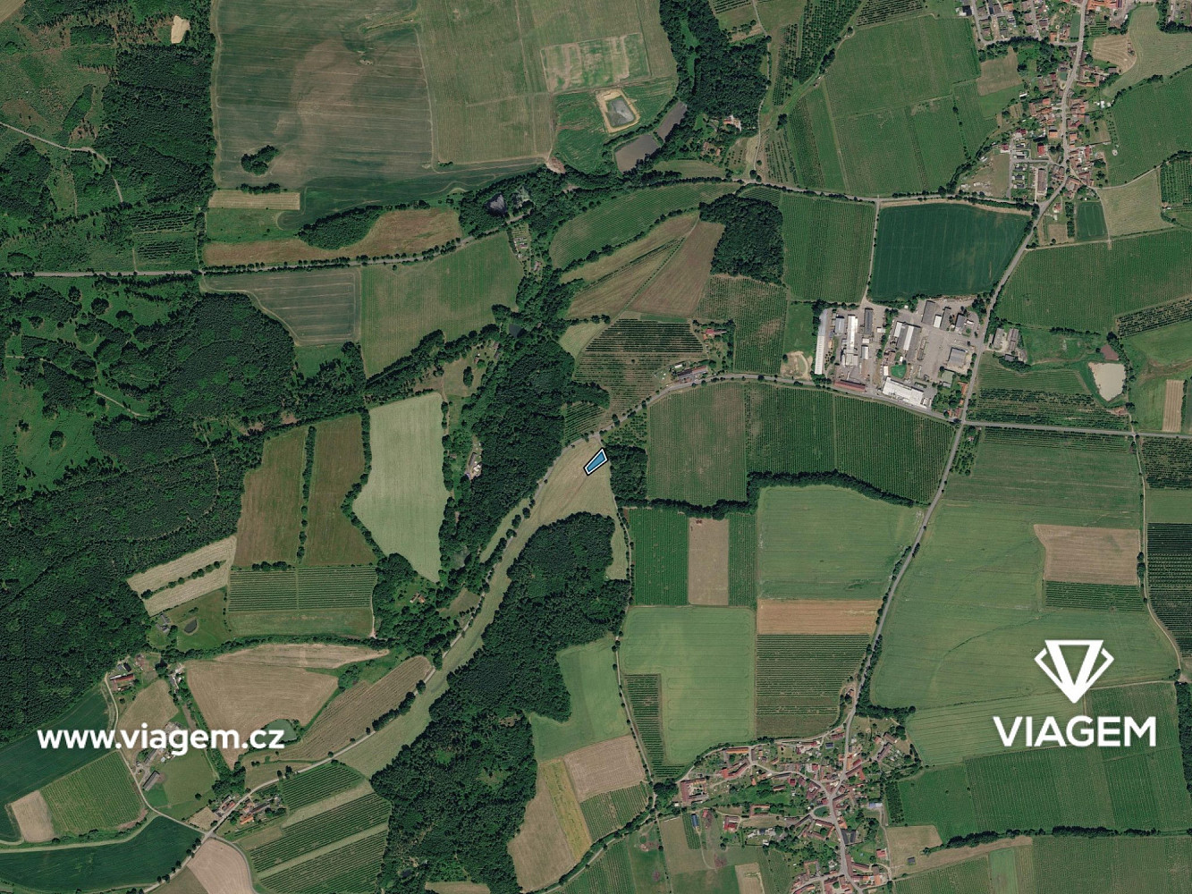 Pole 934 m², Podíl 50 % o výměře 467 m² – pohled 3
