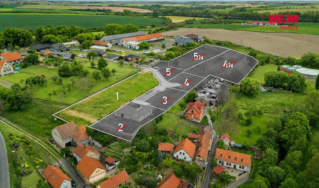 Prodej stavebního pozemku 2 614 m², Kouřim – náhled fotky 10