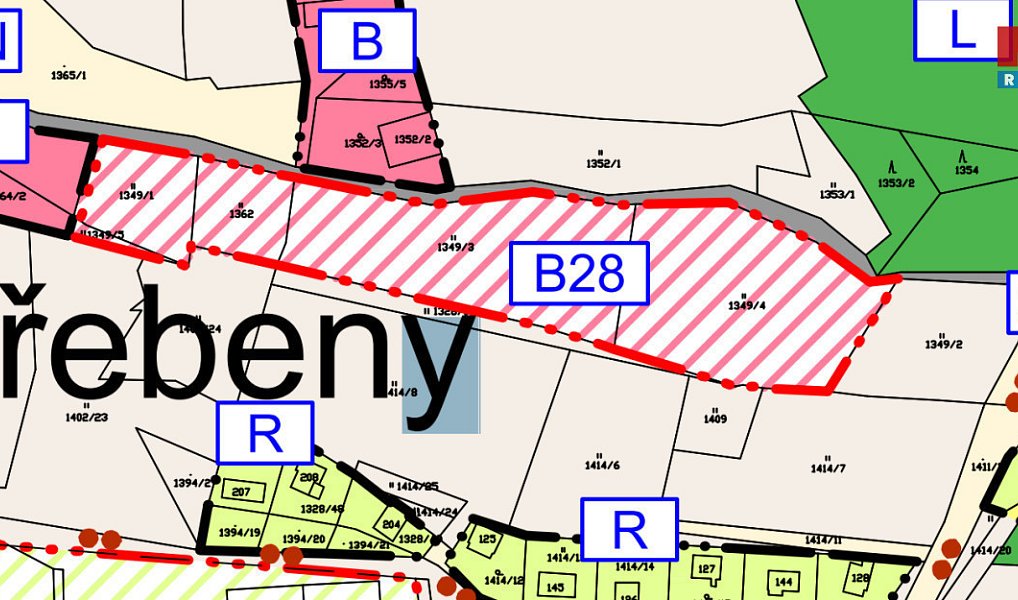 Prodej stavebního pozemku 1 512 m², Milešov – náhled fotky 4