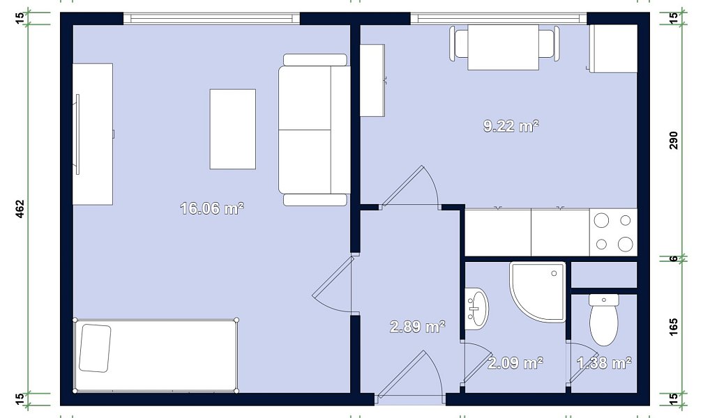Prodej bytu 1+1 31 m², Plzeň – náhled fotky 8