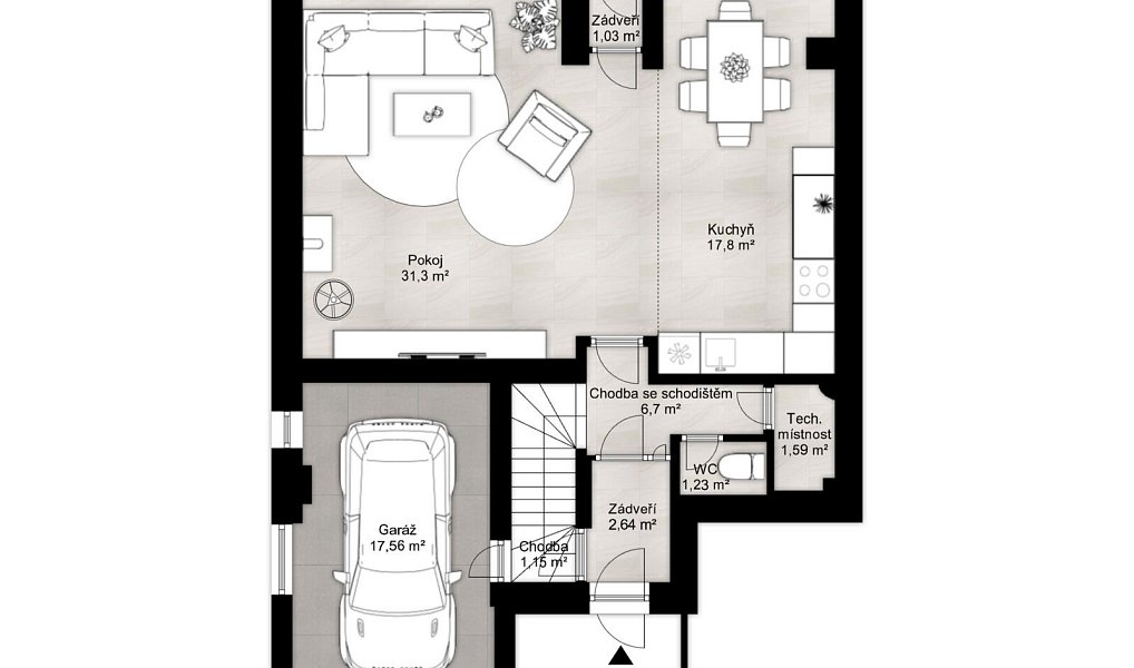 Prodej domu 223 m² s pozemkem 662 m², Dolní Lhota – náhled fotky 8