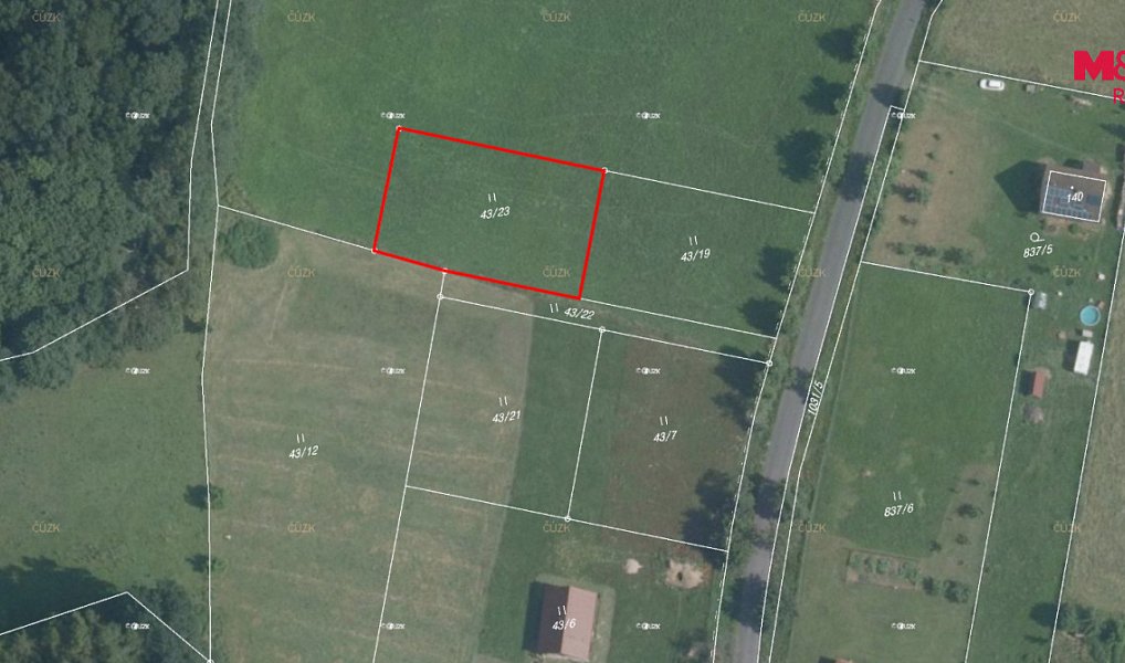 Prodej stavebního pozemku 1 000 m², Březová – náhled fotky 3