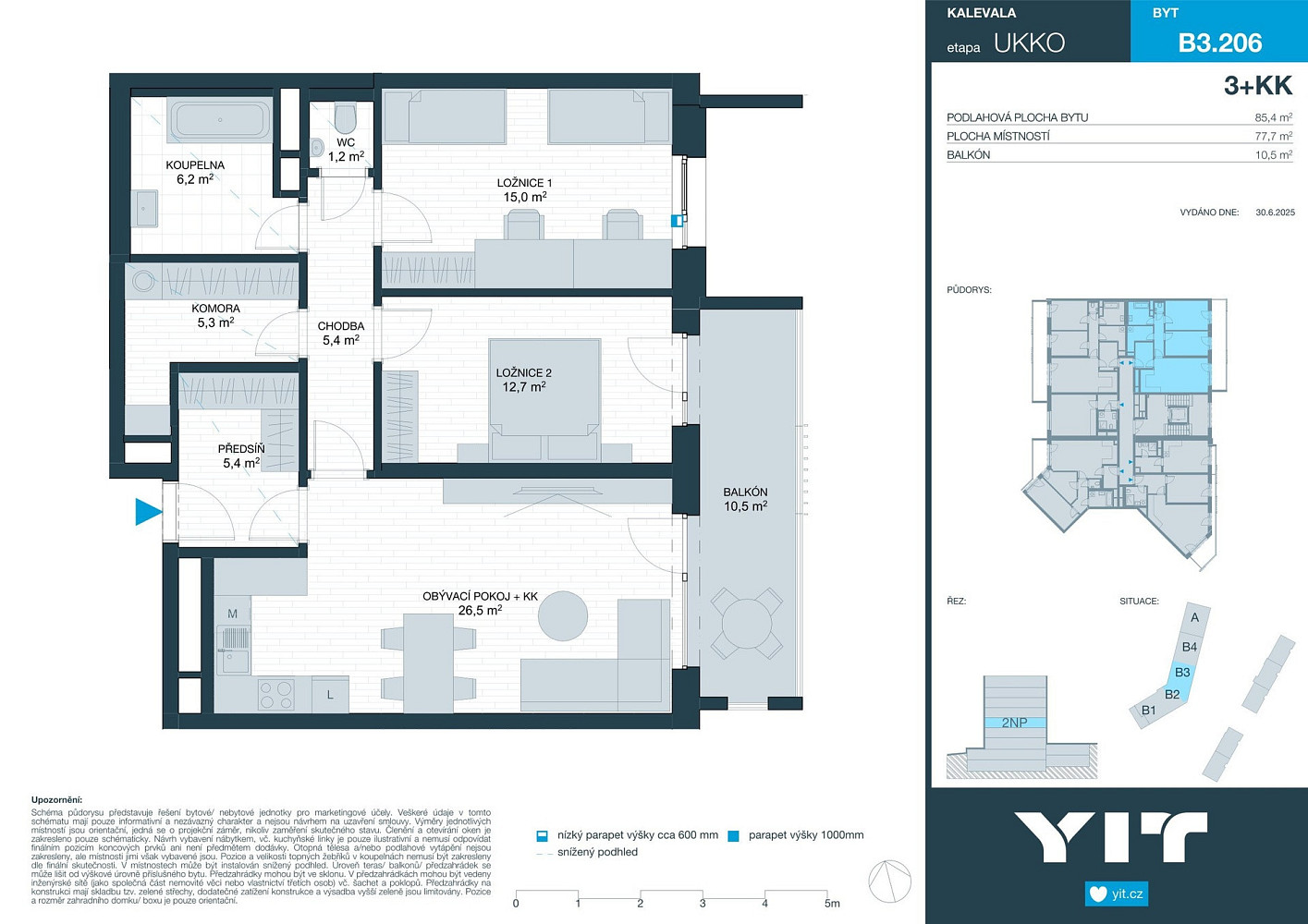 Prodej bytu 3+kk 78 m² – fotografie 2