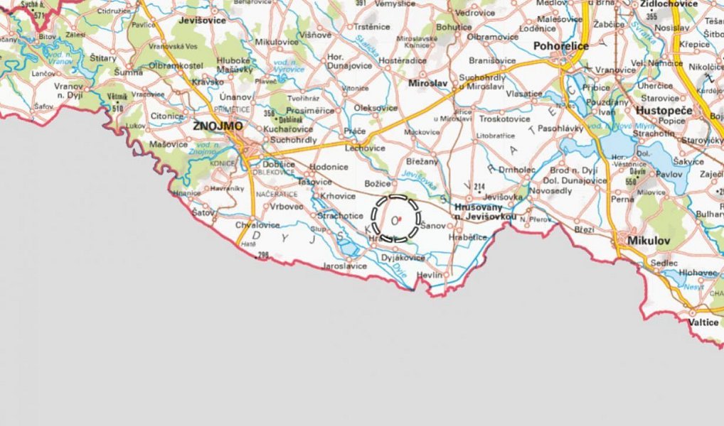 Prodej pole 19 435 m², Velký Karlov – náhled fotky 3