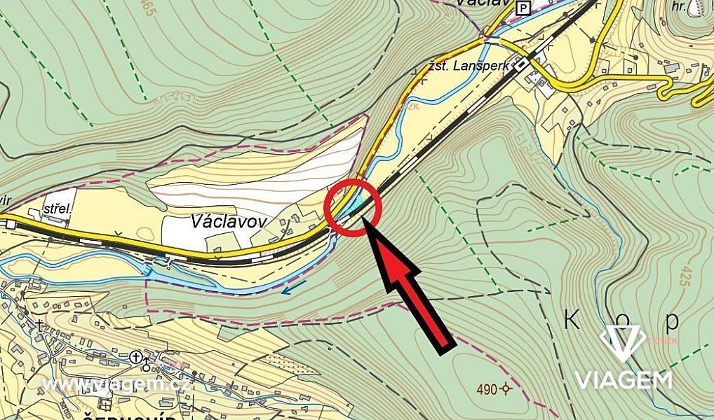 Prodej pole 952 m², Dolní Dobrouč – náhled fotky 4