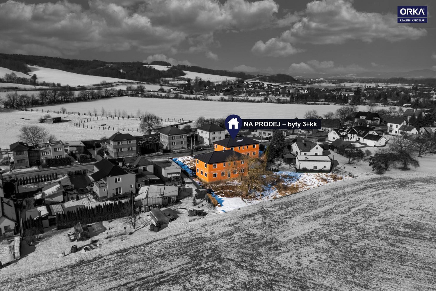 Prodej bytu 3+kk 62 m² – pohled 4