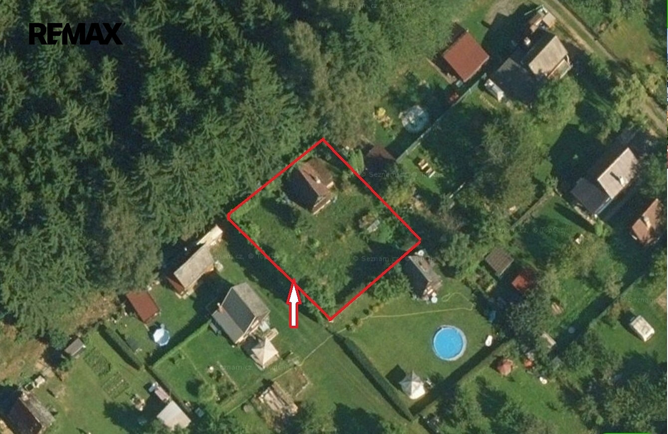 Prodej zahrady 423 m² – pohled 2