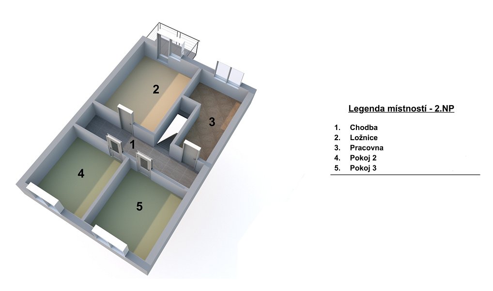 Prodej domu 118 m² s pozemkem 496 m², Pardubice – náhled fotky 13