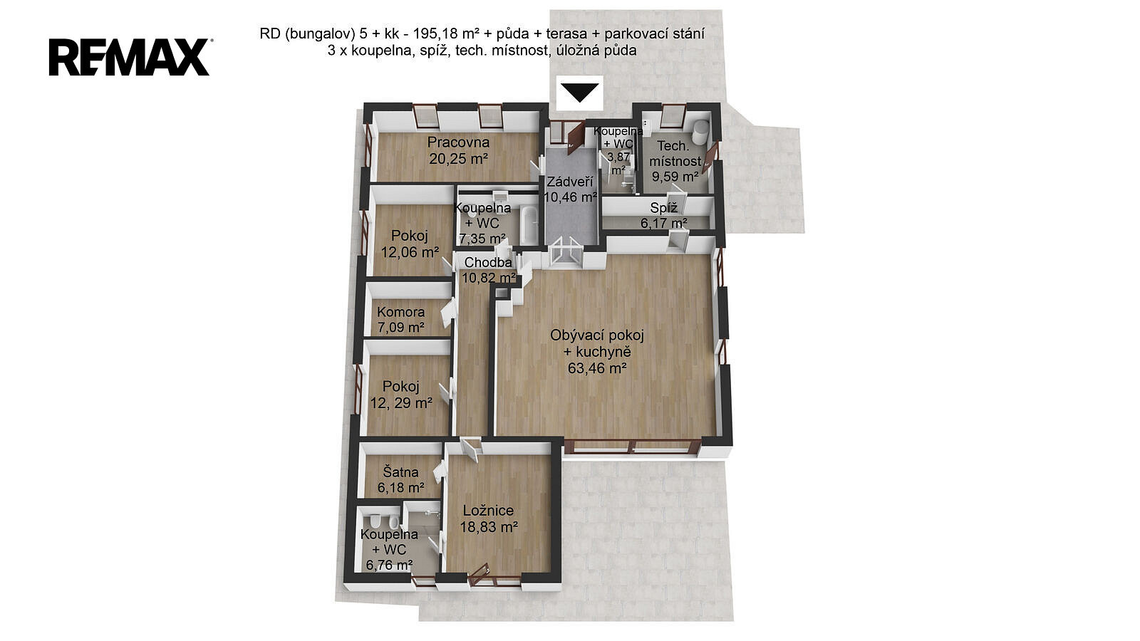 Prodej domu 195 m² s pozemkem 1 192 m² – fotografie 4