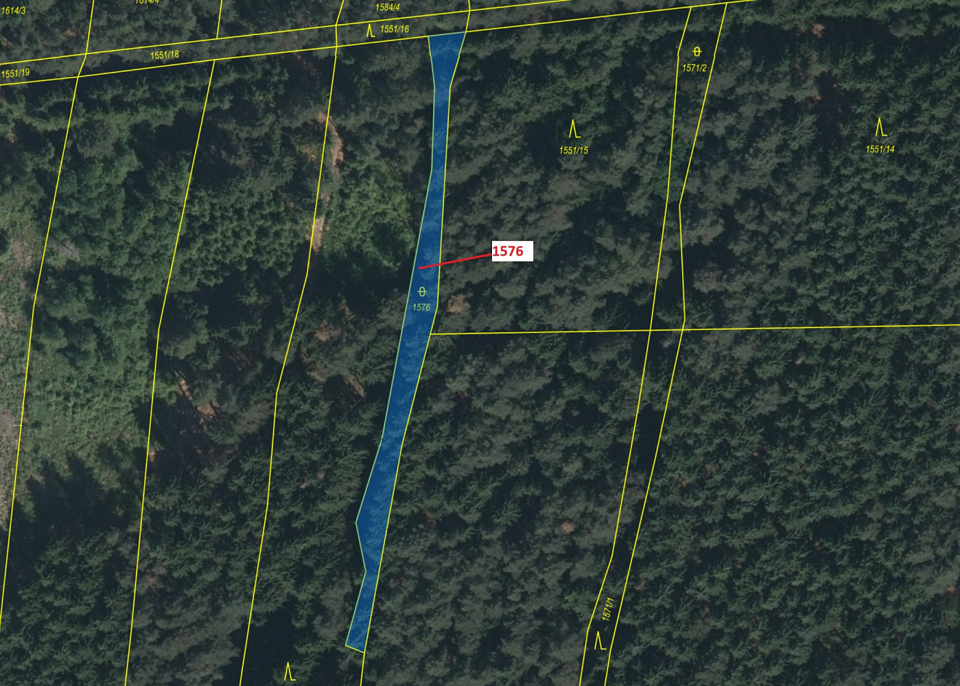 Dražba pozemku 737 m² — photo 2