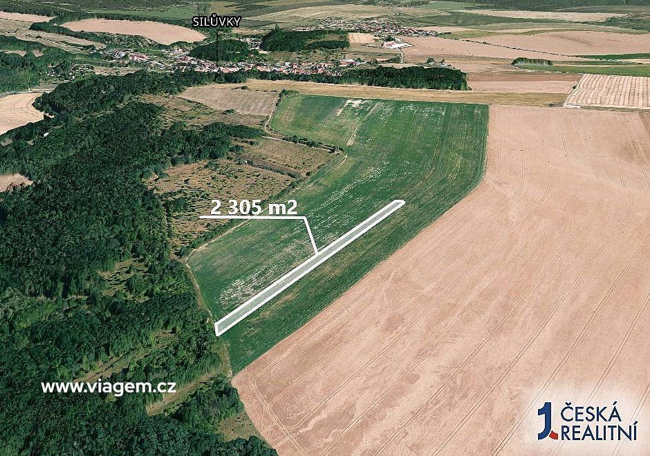 Prodej pole 2 305 m² – fotografie 2
