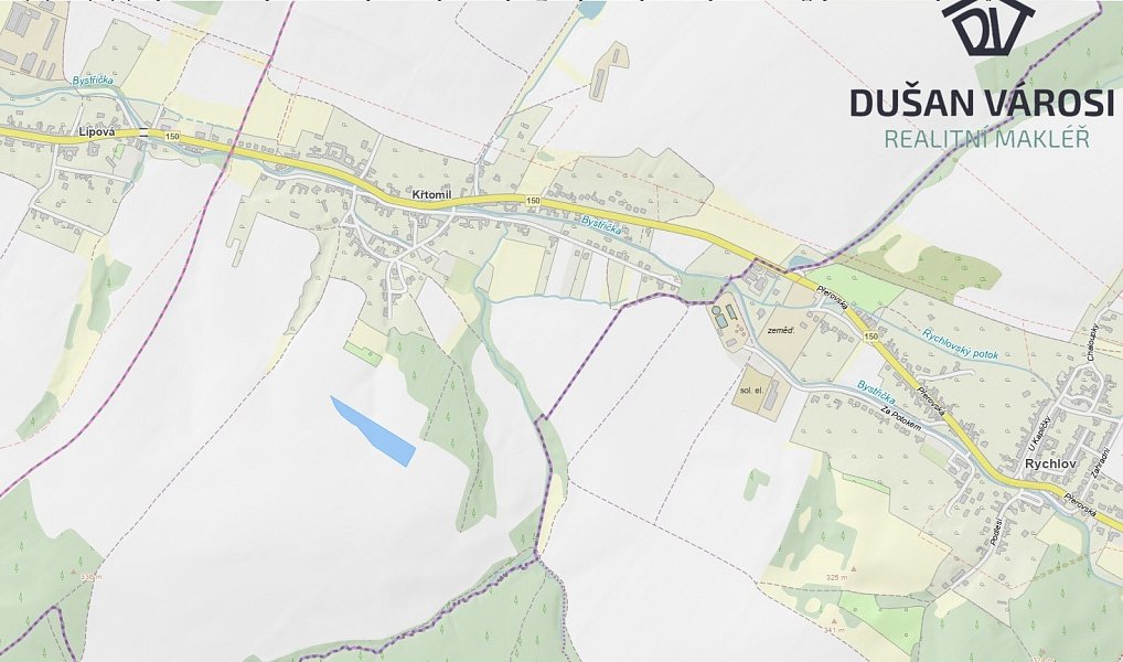 Prodej pole 10 440 m², Křtomil – náhled fotky 3
