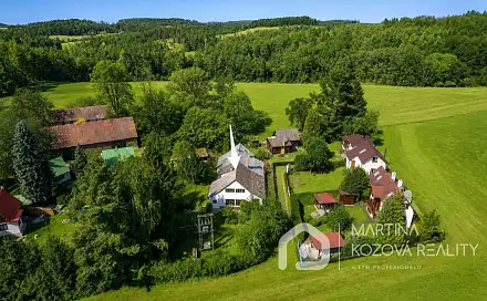 Prodej chaty/chalupy 220 m² s pozemkem 1 564 m², Křečovice - Lhotka, okres Benešov