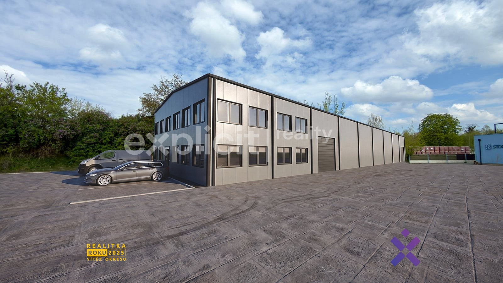 Pronájem skladovacích prostor 1 044 m²