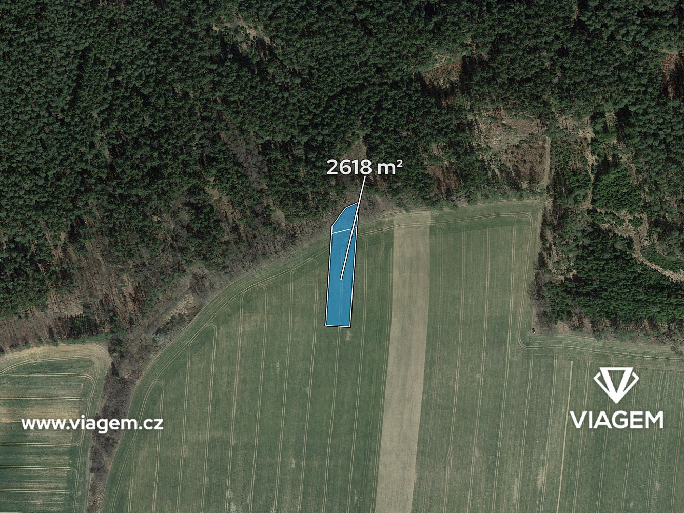 Prodej pole 436 m² – fotografie 2