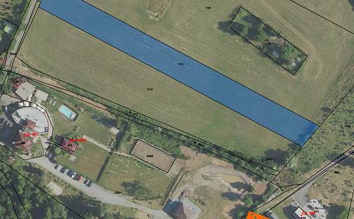 Prodej pole 466 m², Jince, okres Příbram