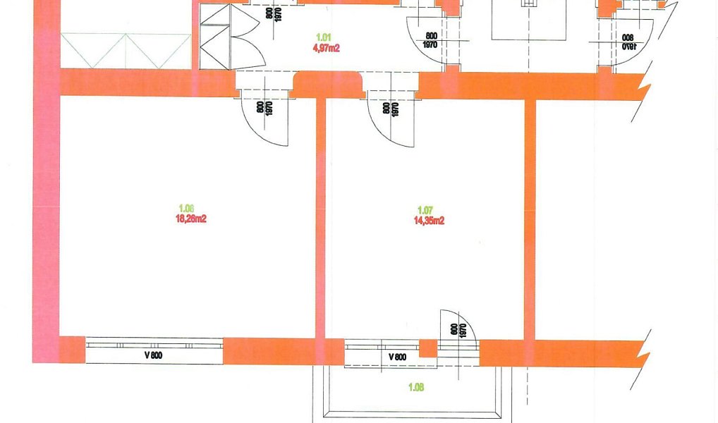 Pronájem bytu 3+1 65 m², Ústí nad Labem – náhled fotky 5