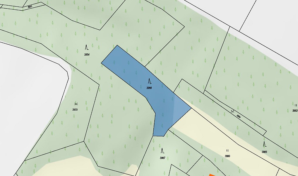 Prodej lesa 357 m², Mšeno – náhled fotky 3