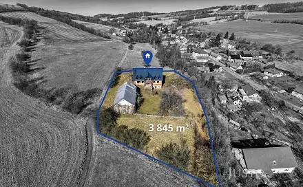 Prodej domu 500 m² s pozemkem 3 845 m², Libina, okres Šumperk