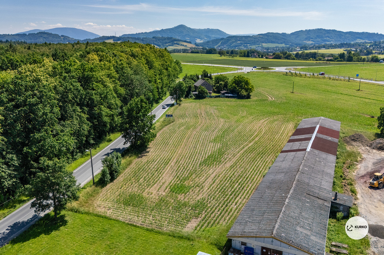 Prodej komerčního pozemku 3 347 m² – pohled 6