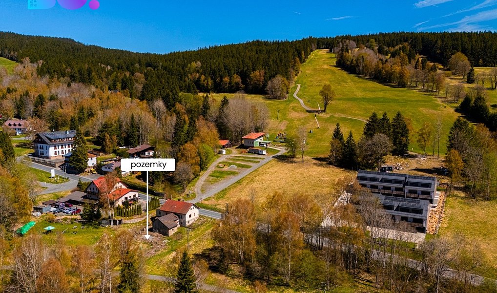 Prodej stavebního pozemku 2 509 m², Železná Ruda – náhled fotky 5