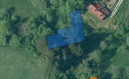 Prodej komerčního pozemku 518 m², Bohdalovice, okres Český Krumlov