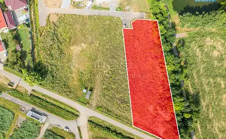 Prodej stavebního pozemku 2 508 m², Lutopecny, okres Kroměříž