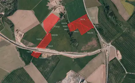 Prodej pole 24 154 m², Jihlava - Sasov