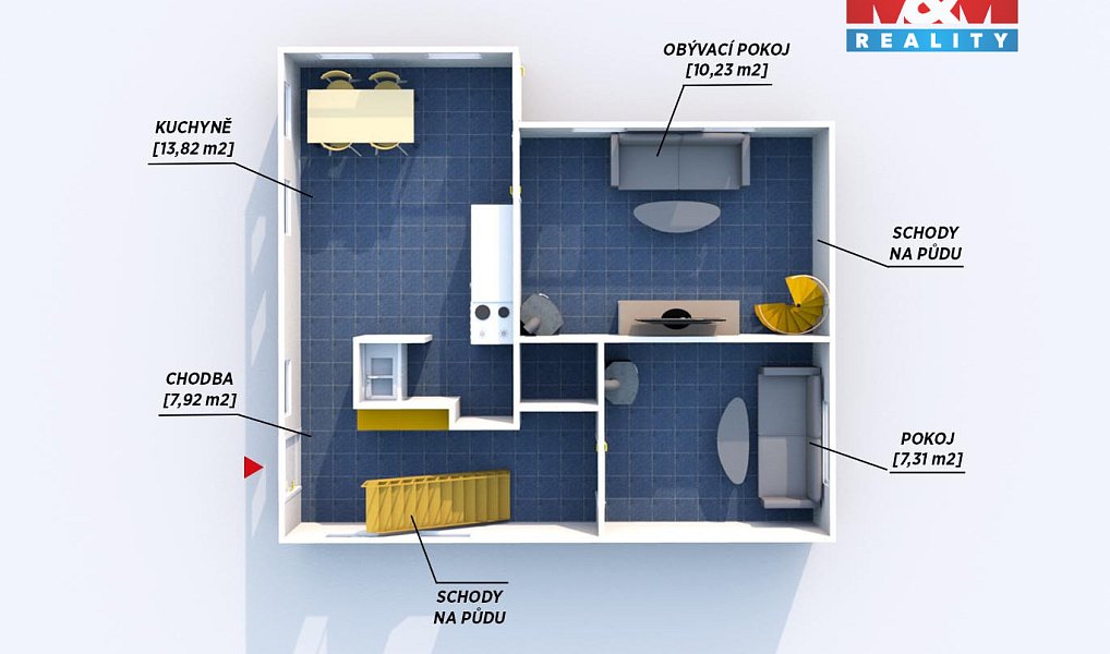Prodej chaty/chalupy 65 m² s pozemkem 366 m², Kornatice – náhled fotky 19
