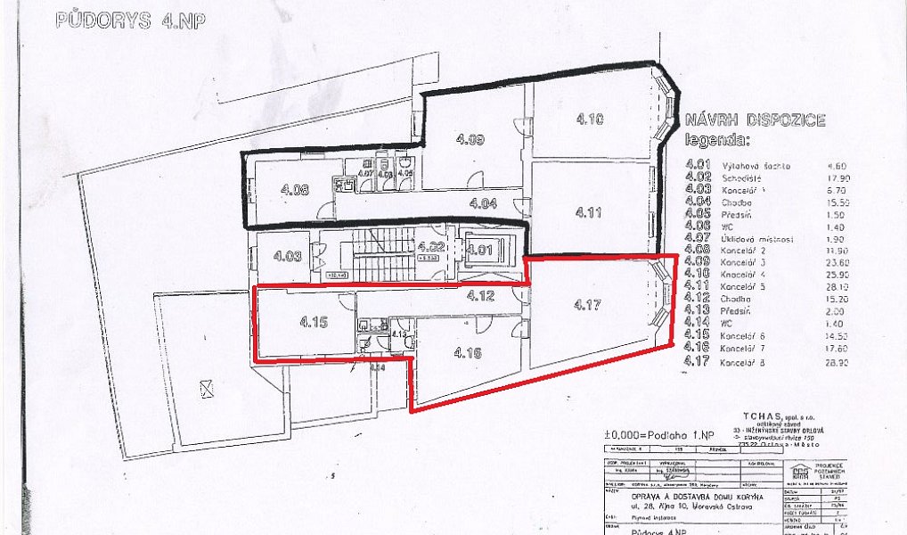 Pronájem kanceláře 80 m², Ostrava – náhled fotky 10