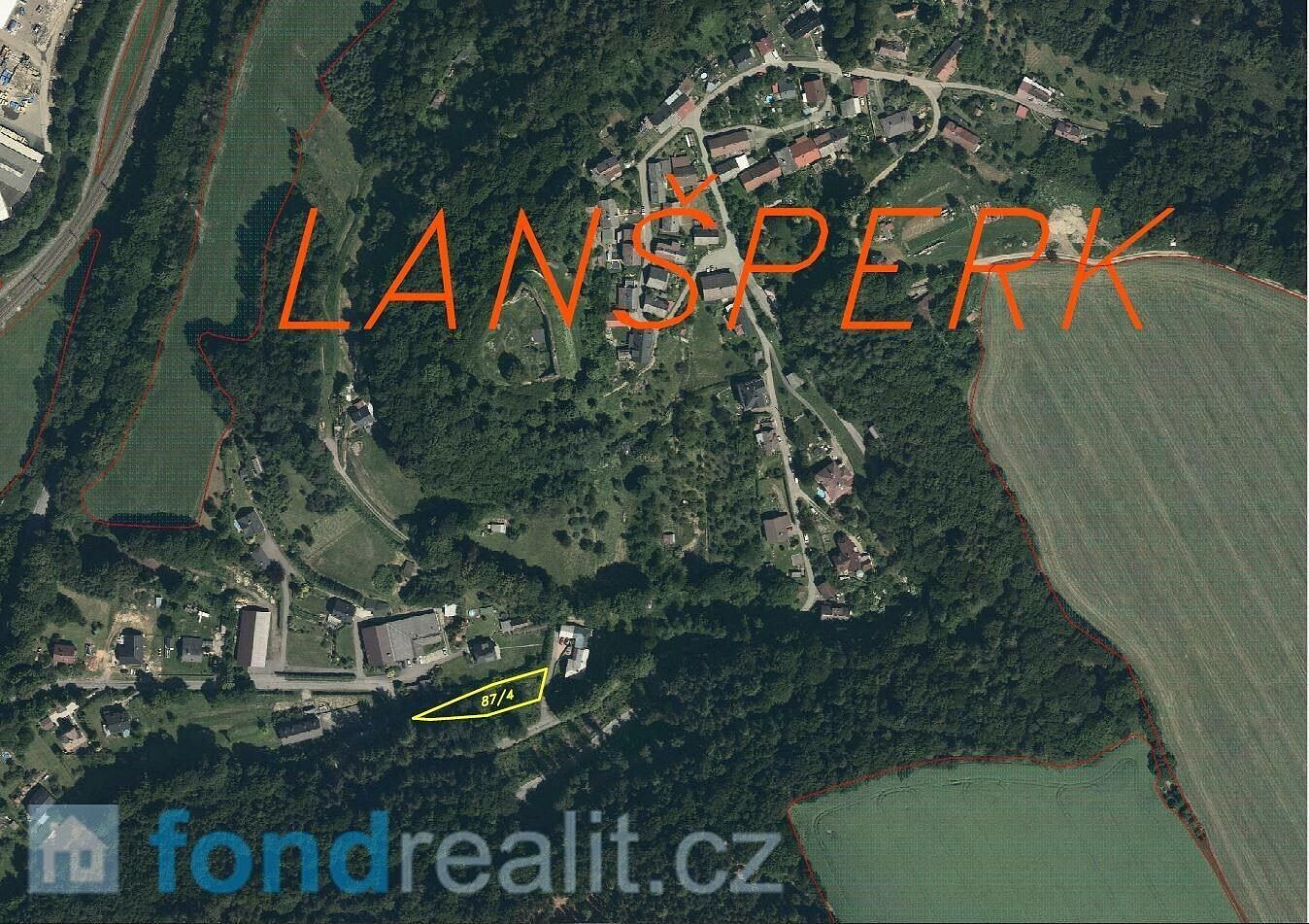 Prodej zahrady 903 m² – pohled 4