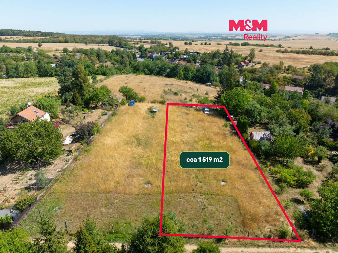 Prodej stavebního pozemku 1 519 m²