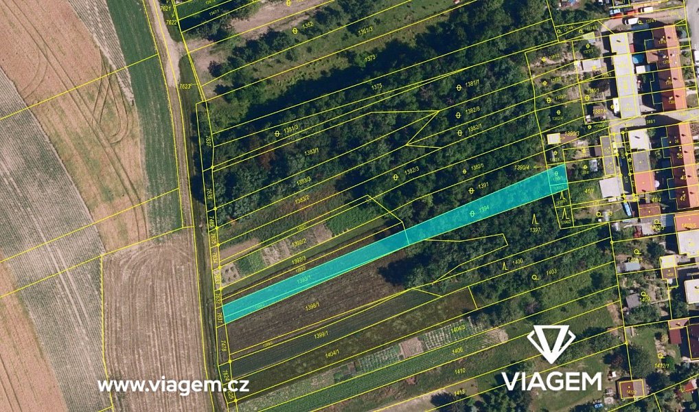 Prodej zahrady 856 m², Bošovice – náhled fotky 4