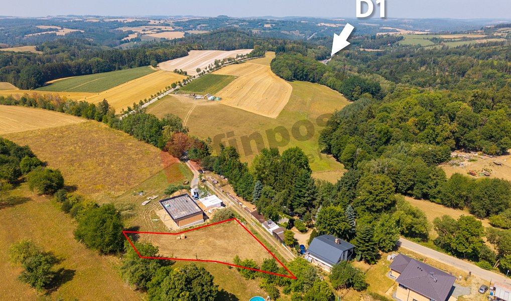 Prodej stavebního pozemku 1 251 m², Psáře – náhled fotky 11