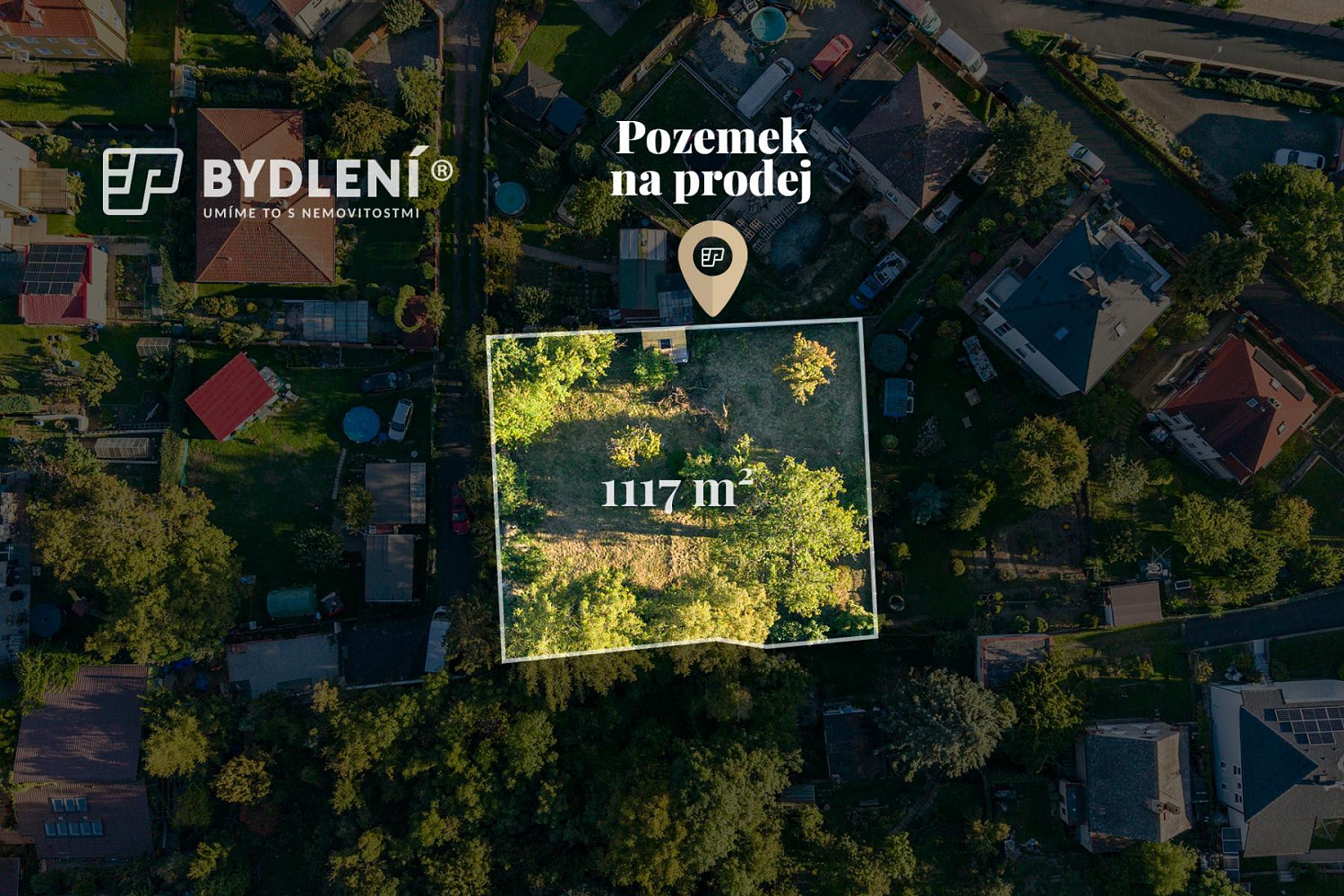 Prodej stavebního pozemku 1 117 m² – fotografie 2