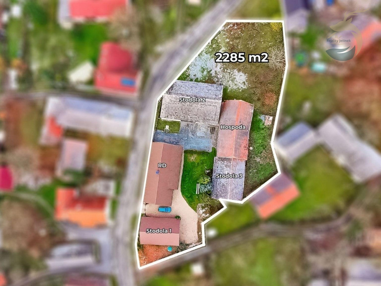 Pronájem zemědělského objektu 545 m²