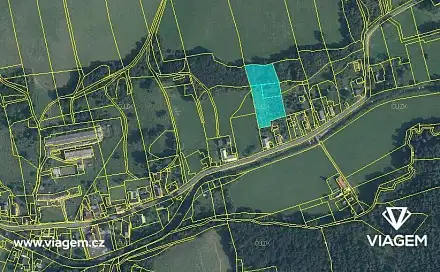 Prodej zahrady 2 136 m², Jindřichov, okres Bruntál