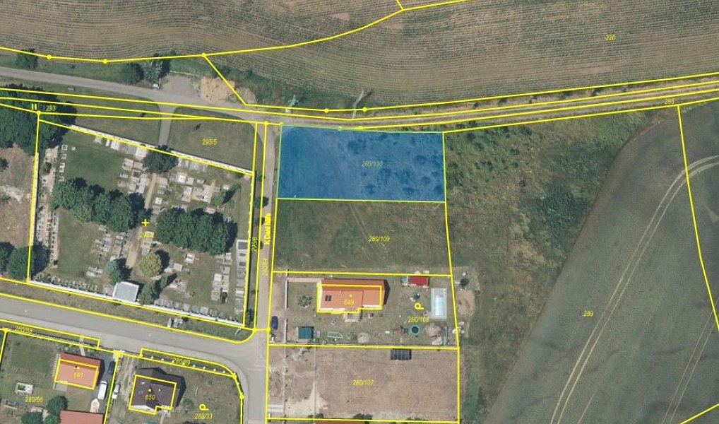 Prodej stavebního pozemku 1 189 m², Horní Beřkovice – náhled fotky 11