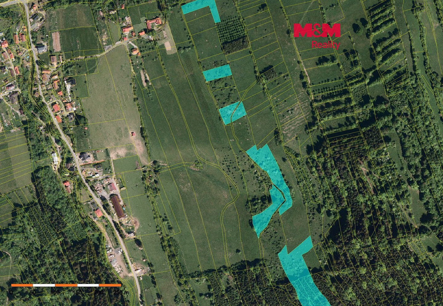 Prodej louky 12 835 m²