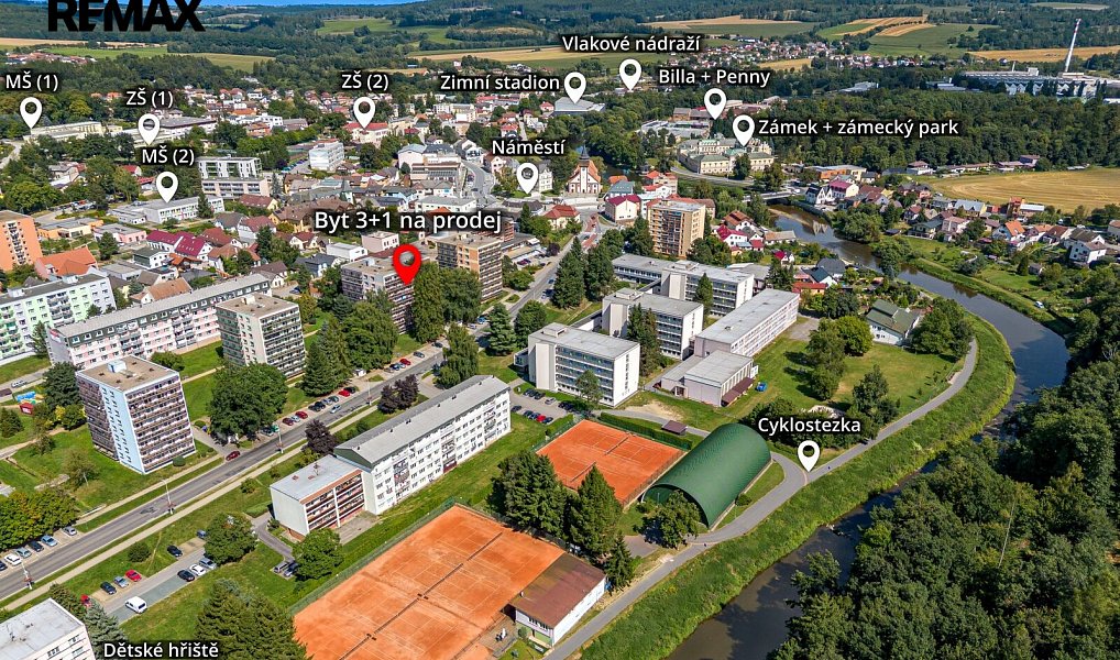 Prodej bytu 3+1 67 m², Světlá nad Sázavou – náhled fotky 23