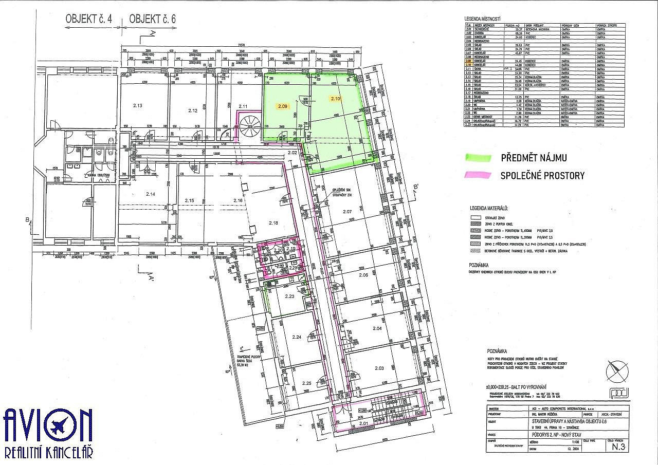 Pronájem kanceláře 69 m² – fotografie 3