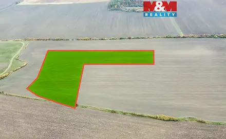 Prodej pole 26 969 m², Dolní Roveň - Komárov, okres Pardubice