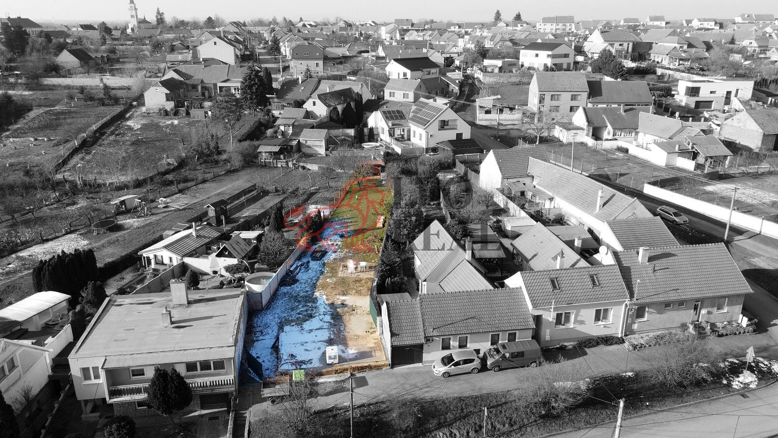 Prodej stavebního pozemku 611 m² – fotografie 3
