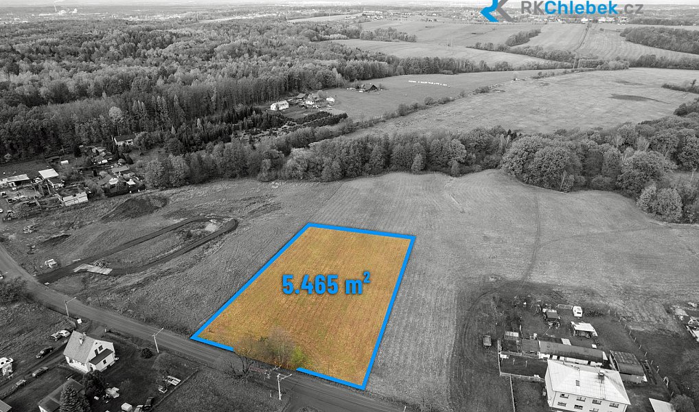 Prodej komerčního pozemku 5 465 m², Frýdek-Místek – náhled fotky 4