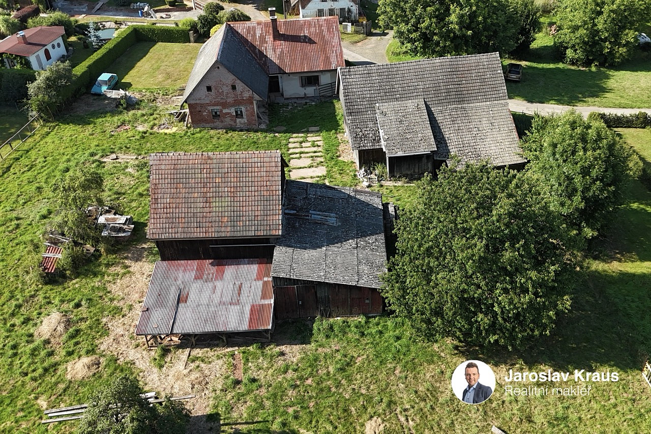 Prodej domu 80 m² s pozemkem 3 182 m²