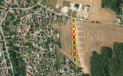 Prodej stavebního pozemku 762 m², Nýřany, okres Plzeň-sever