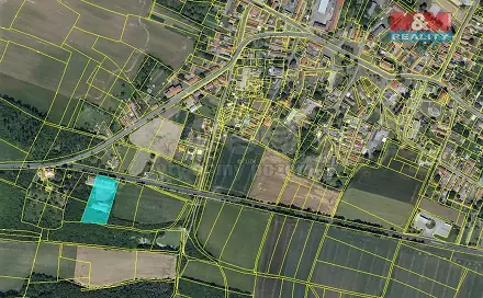 Prodej zahrady 2 216 m², Mělnické Vtelno, okres Mělník