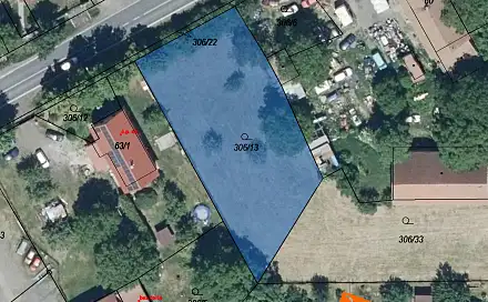 Prodej stavebního pozemku 1 443 m², Žatec, okres Louny
