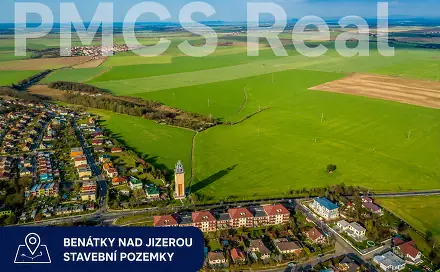 Prodej stavebního pozemku 586 m², Benátky nad Jizerou, okres Mladá Boleslav