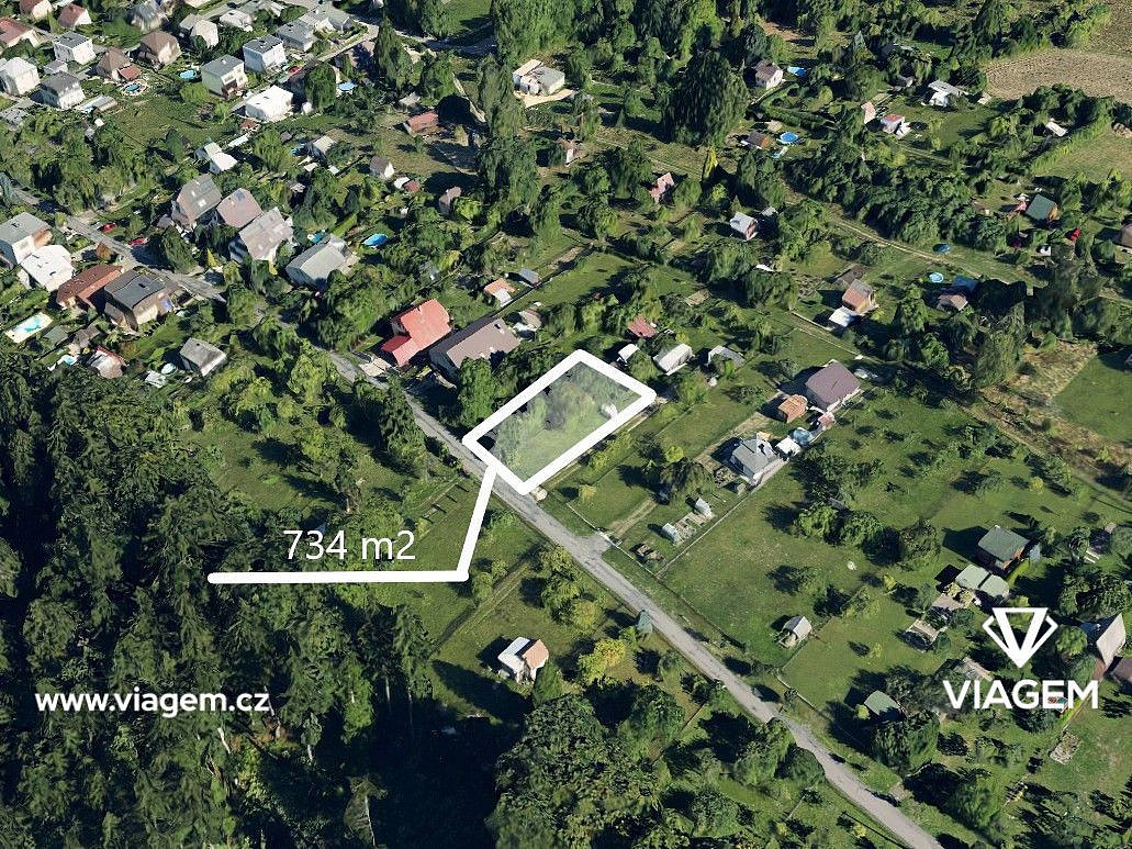 Prodej stavebního pozemku 734 m²